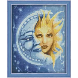 Diamond Painting kit The moon 40х50 cm AZ-1551