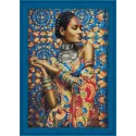 Diamond Painting kit Beautiful Iara 40х60 cm AZ-1553