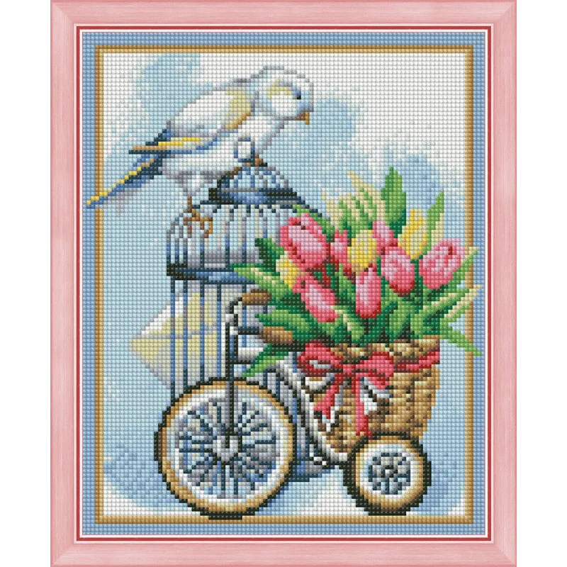 Diamond Painting Kit Feathered Postman 24х30 cm AZ-1478