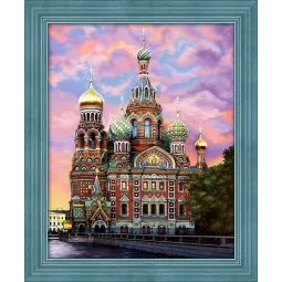 Diamond painting kit St.Petersburg  50х40 cm AZ-1628