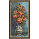 Deimantinio dažymo rinkinys Gėlės 30х60 cm AZ-1633