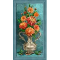 Diamond painting kit Flowers 30х60 cm AZ-1633