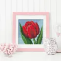 Diamant-Malerei-Set Tulpe 15 x 15 cm AZ-1634