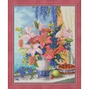 Kit de peinture diamant Bouquet Lilas 40х50 cm AZ-1648