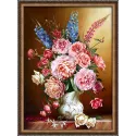 Peonies and Lupines 50x70 cm AZ-1815