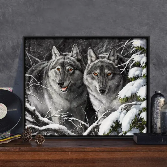 Loups 50x40 cm AZ-1818