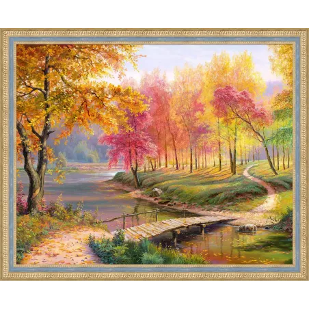 Automne dans le vieux parc 50x40 cm AZ-1822