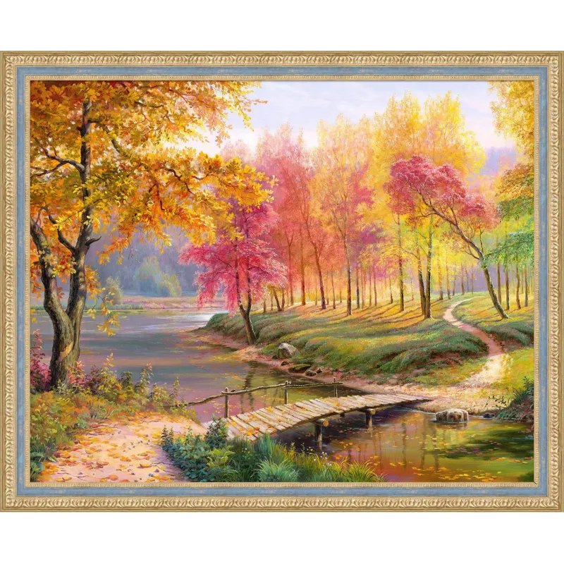 Automne dans le vieux parc 50x40 cm AZ-1822