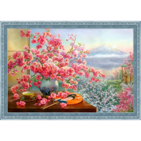 Sakura-Blumenstrauß 60x40 cm AZ-1823