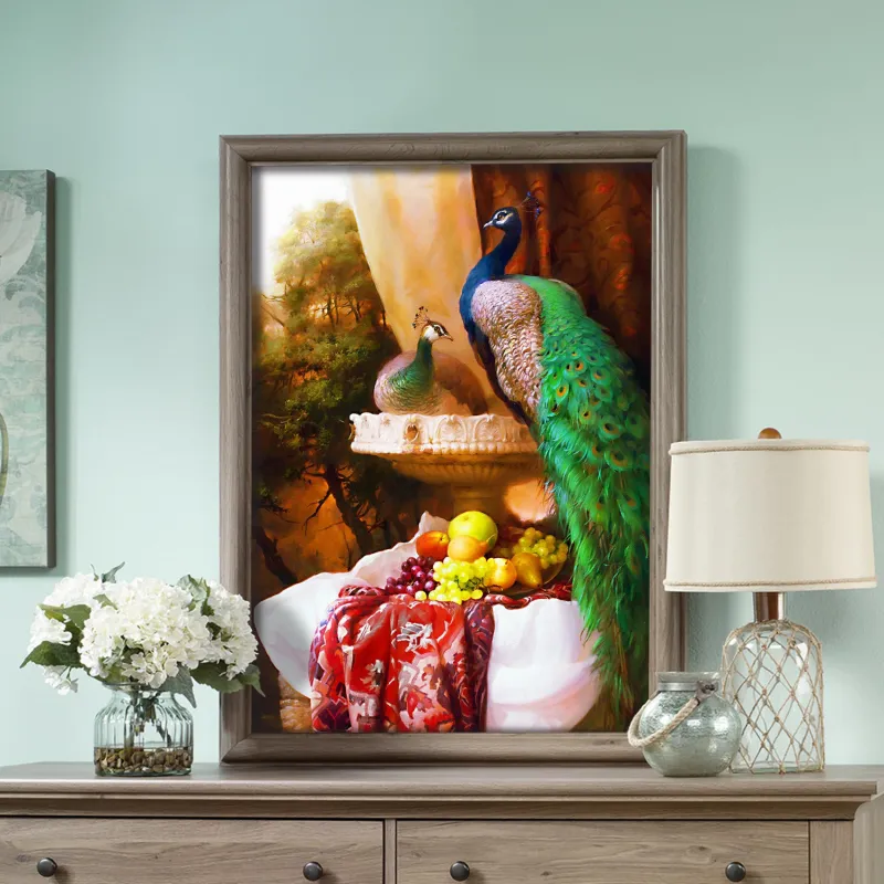 AUSVERKAUF Peacocks  50x70 cm AZ-1825