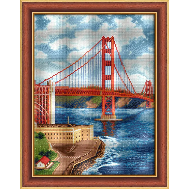 Pont du Golden Gate 30x40 cm AZ-1833