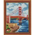 Pont du Golden Gate 30x40 cm AZ-1833