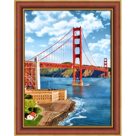 Pont du Golden Gate 30x40 cm AZ-1833