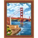 Golden Gate Bridge 30x40 cm AZ-1833