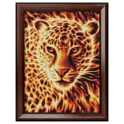 Fire Leopard 30x40 cm AZ-1849