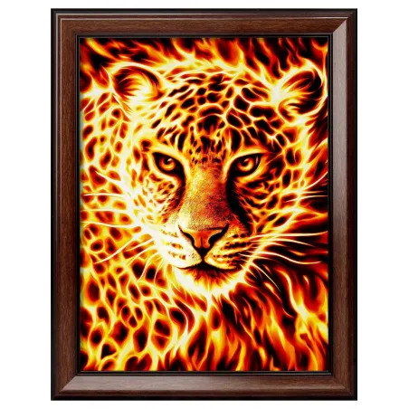 Feuerleopard 30x40 cm AZ-1849