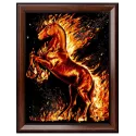 Cheval de feu 30*40 cm AZ-1850