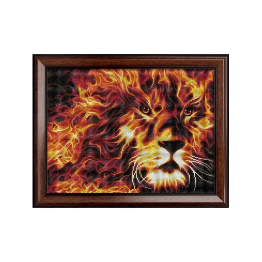 Fire lion 30x40 cm AZ-1851