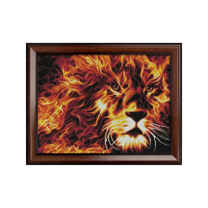 Fire lion 30x40 cm AZ-1851