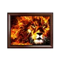 Fire lion 30x40 cm AZ-1851