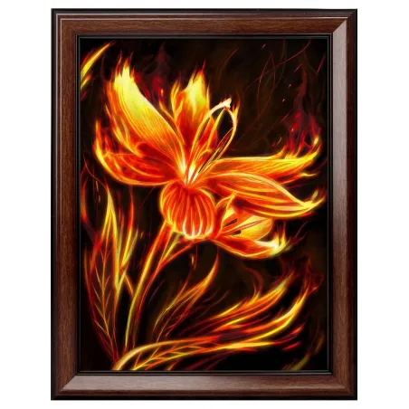 Fleur de feu 30x40 cm AZ-1852