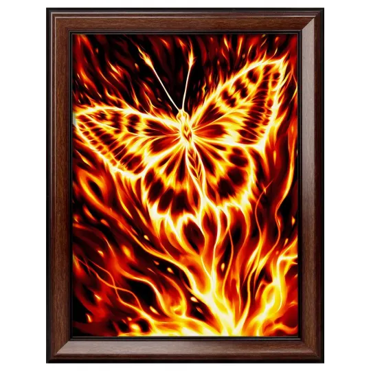 Fire butterfly 30x40 cm AZ-1854
