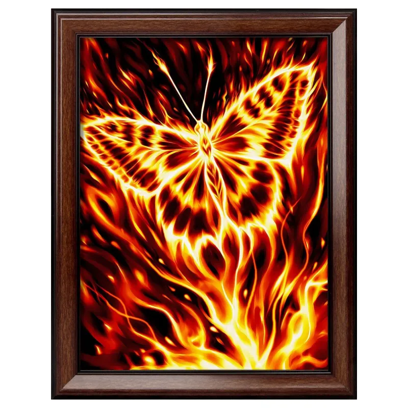 Feuerschmetterling 30x40 cm AZ-1854