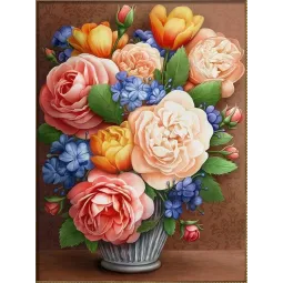 Bouquet rétro 30*40 cm AZ-1859