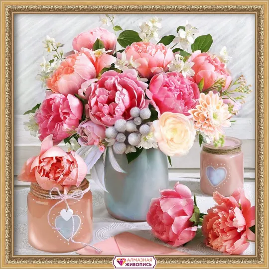 Bouquet romantique 40х40 cm AZ-1867