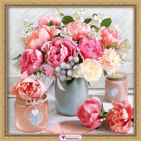 Bouquet romantique 40х40 cm AZ-1867