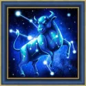 (SALE) Star bull 25x25 cm AZ-1890