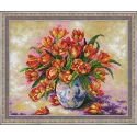 (Eingestellt) Diamond Painting Kit Tulpen in der Vase 40x50 cm AZ-318