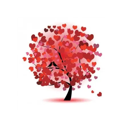 (Discontinued) Diamond Painting Kit Tree of Love AZ-342