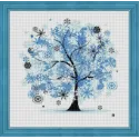 (Discontinué) Kit de peinture diamant Arbre du Nouvel An 44x43 cm AZ-351