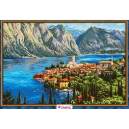 Miestas prie jūros 60*40 cm AZ-1909