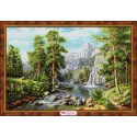Landscape with waterfall 60*40 cm AZ-1910