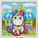 Unicorn at the fair 20*20 cm AZ-1949