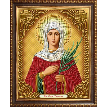 Deimantų tapybos rinkinys Icon St. Tatiana 22х28 cm AZ-5012