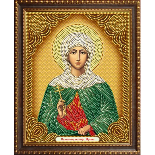 Diamond Painting Kit Ikone St. Märtyrerin Irina 22x28 cm AZ-5046