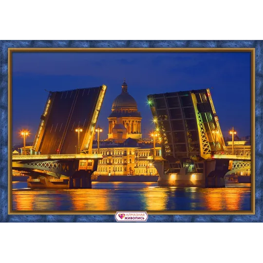 SALE (Discontinued) Blagoveshchenskiy bridge 60*40 cm  AZ-1957