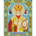 Diamantmalerei-Set Ikone Hl. Nikolaus der Wundertäter 22*28 cm AZ-2001
