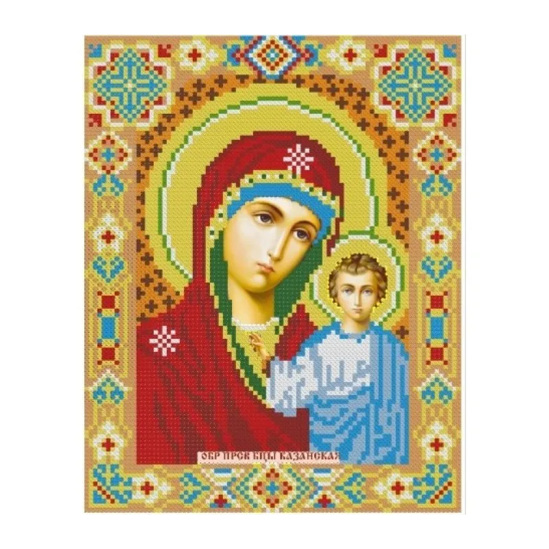 Kit de peinture diamant icône Notre-Dame de Kazan 22*28 cm AZ-2002