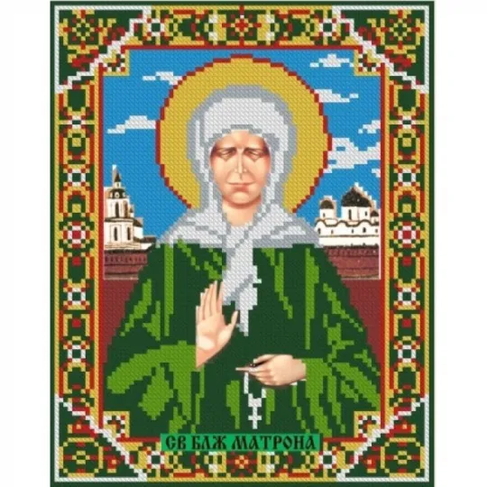 Diamant-Malset Symbol St. Matrona 22*28 cm AZ-2003