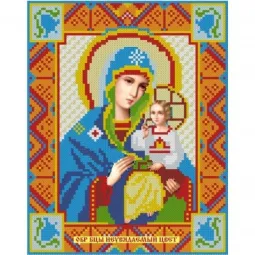 AKCIJA Deimantų tapybos rinkinys Ikona Nenūžtantis žiedas 22*28 cm AZ-2008