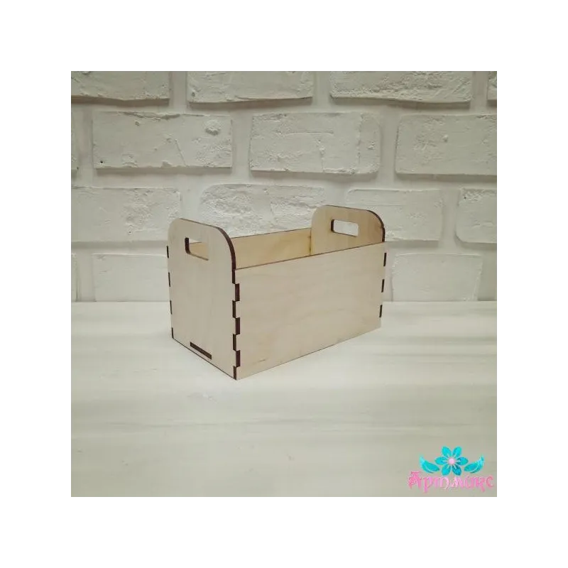 Plywood blank  Decorative box No. 18, size: 20х12хh13 cm AM779018F