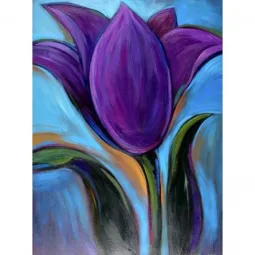 IŠPARDAVIMAS (Panaikinta) Deimantų tapybos rinkinys Flower Secret 24х30 cm AZ-1389