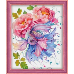 Kit de broderie diamant Aquarelle Fantaisie 40х50 cm AZ-1557