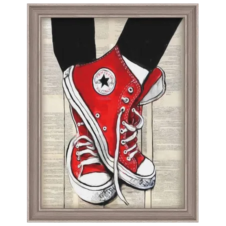 Kit de peinture diamant Chaussures de sport préférées 30х40cm AZ-1561