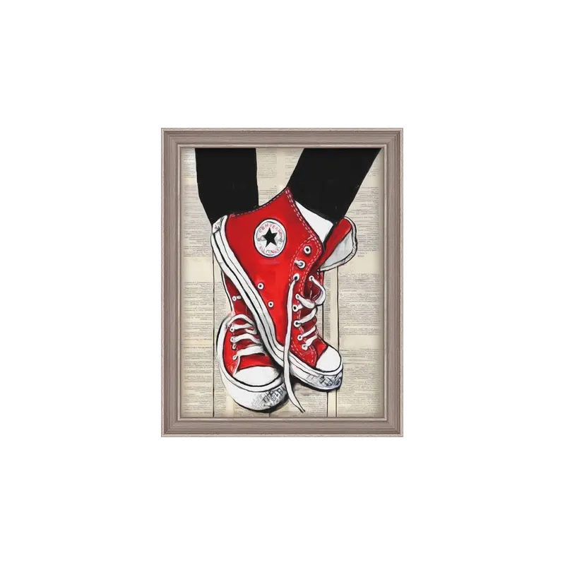 Kit de peinture diamant Chaussures de sport préférées 30х40cm AZ-1561