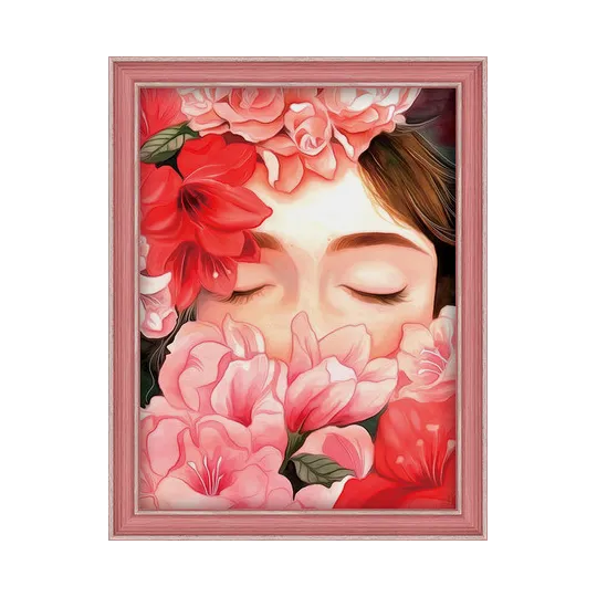 (Eingestellt) Diamant-Mal-Set Flower Dreams 30х40 cm AZ-1562
